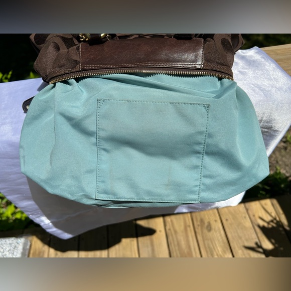 COACH ASHLEY MONOGRAM HANDBAG/SHOULDER BAG 2008 EUC - Picture 13 of 14